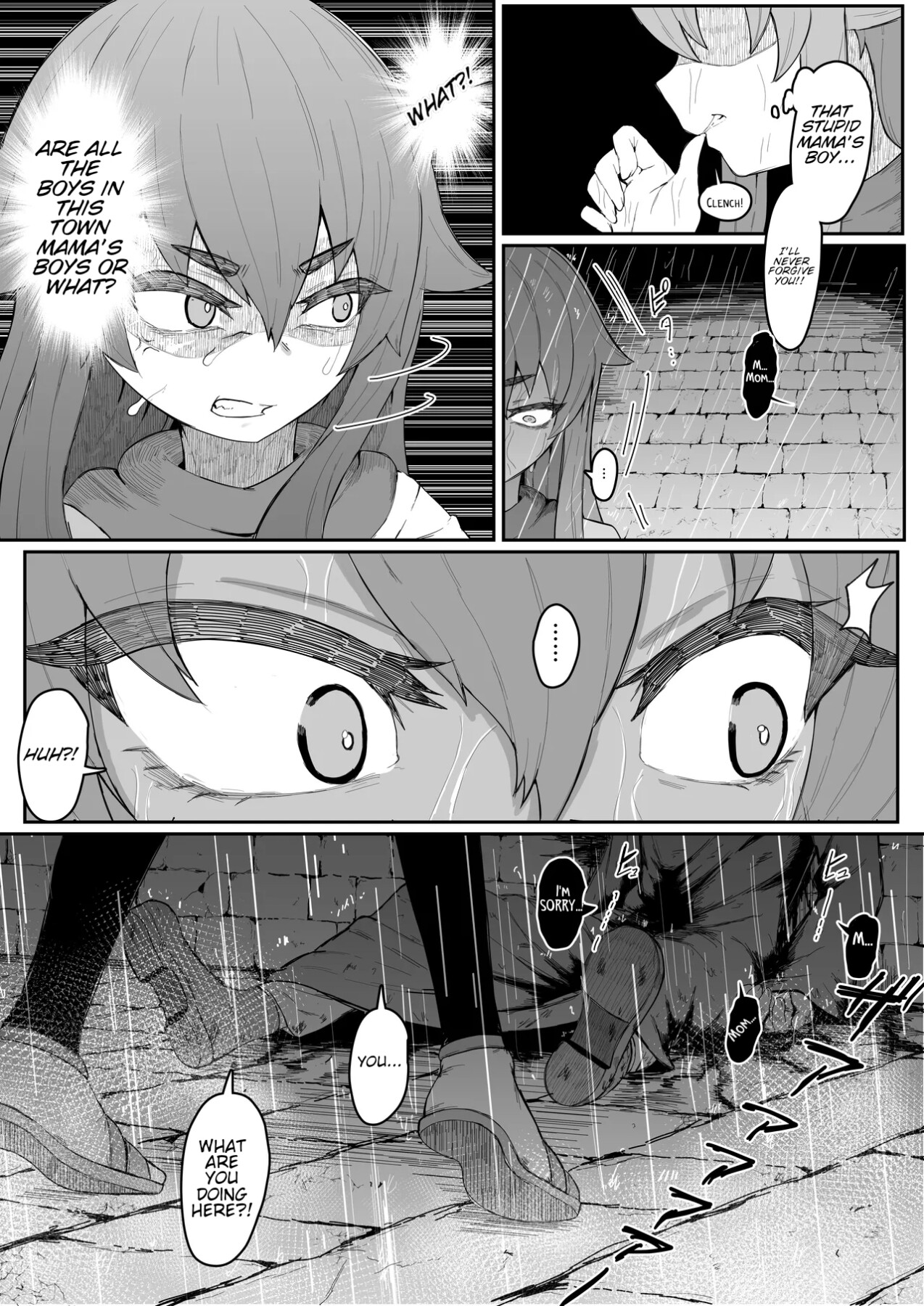 Hentai Manga Comic-Impregnating my elf mother.-Read-36